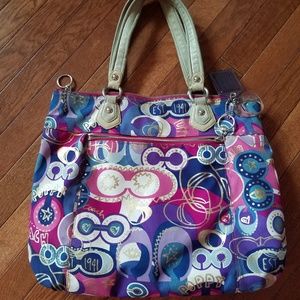 Authentic Coach Poppy Tote